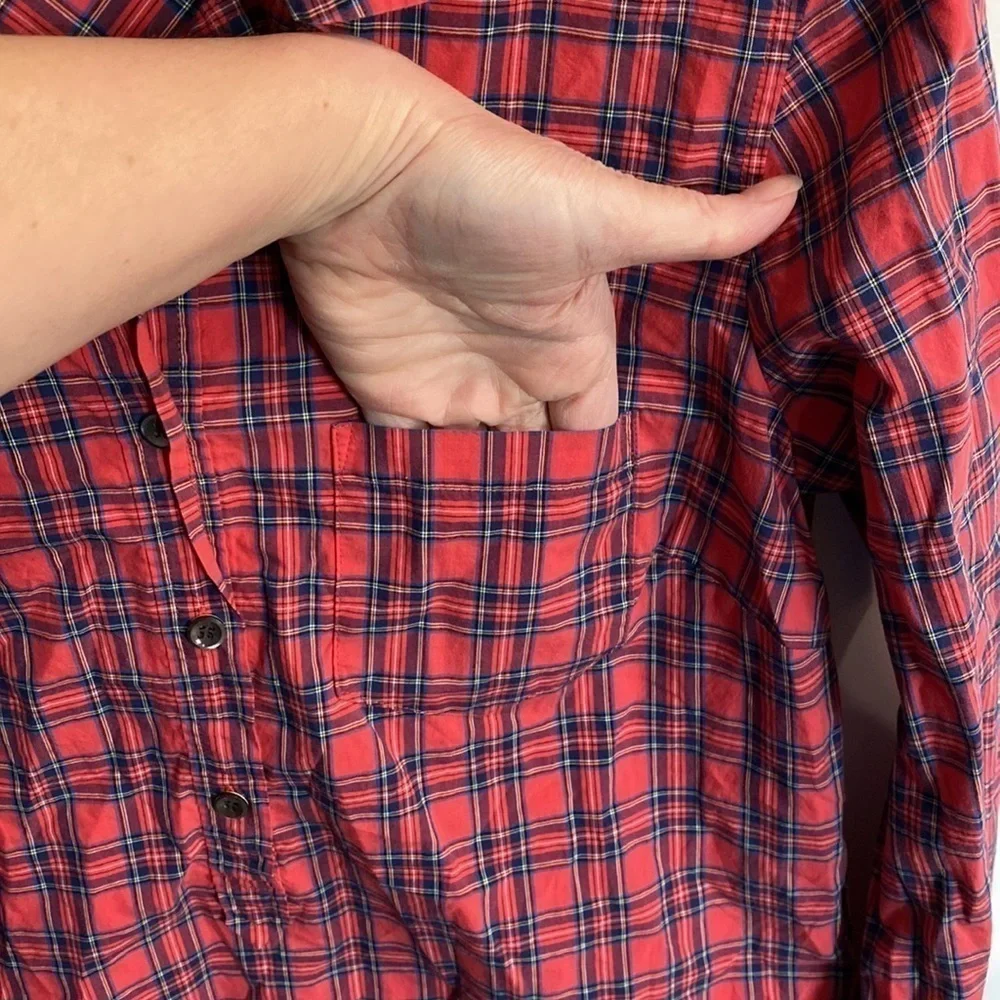 J. Crew red crew